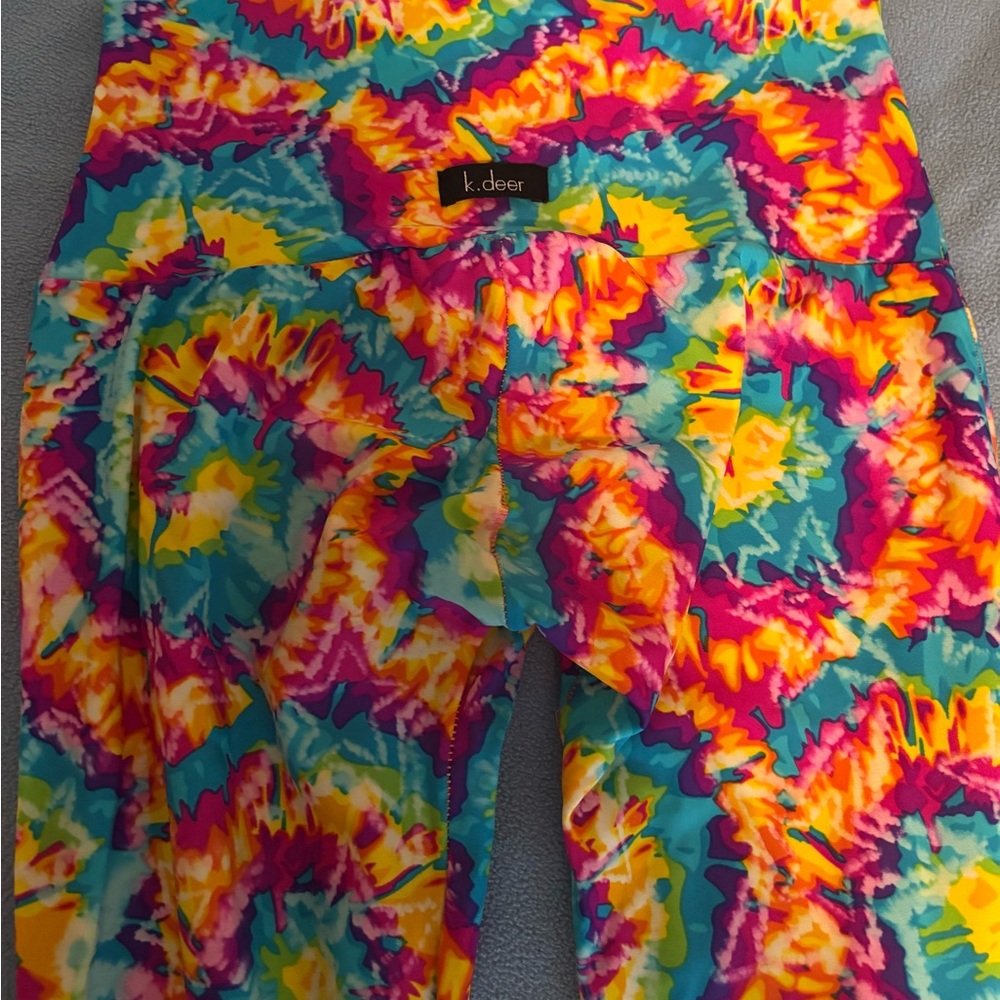 K-DEER Vibrant Multicolor Women’s Leggings